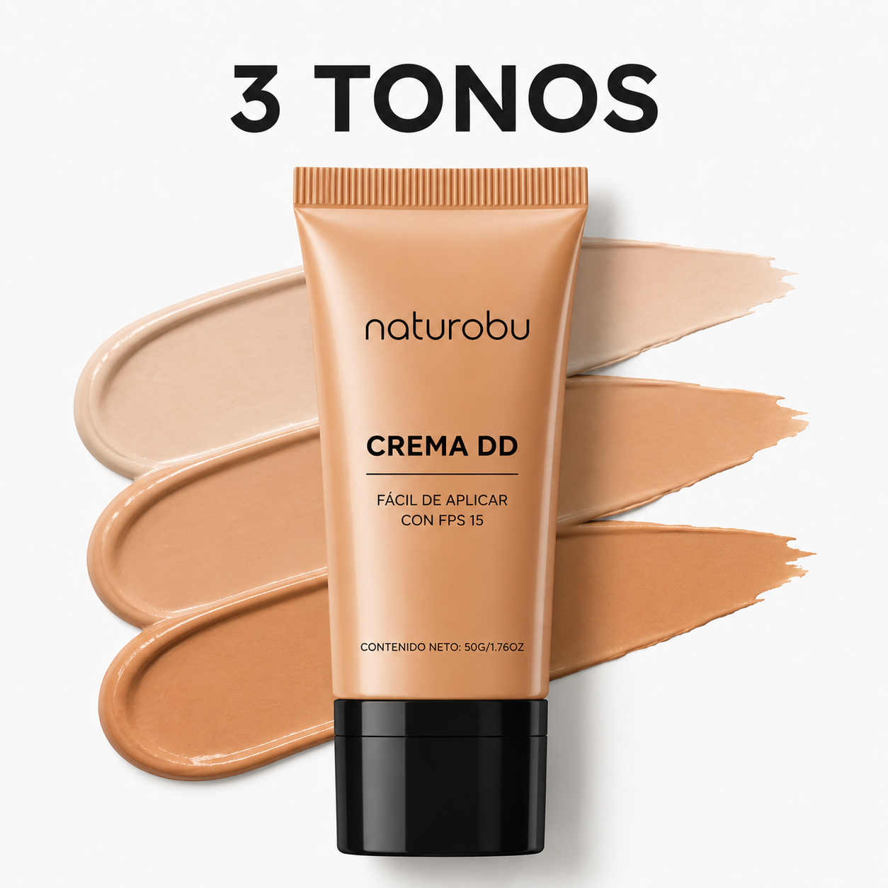 Naturobu® DD Cream 8 en 1 con SPF15
