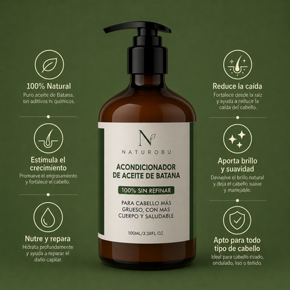 Naturobu® Acondicionador de Batana 100ml