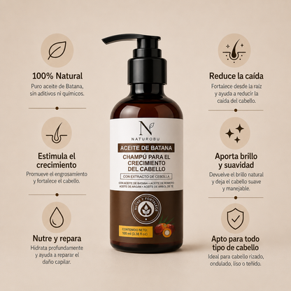Naturobu® Champú de Batana 100ml